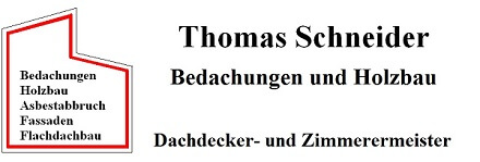 Dachbau Schneider Logo kontakt fassadenbau rund ums dach schutzmaßnahmen